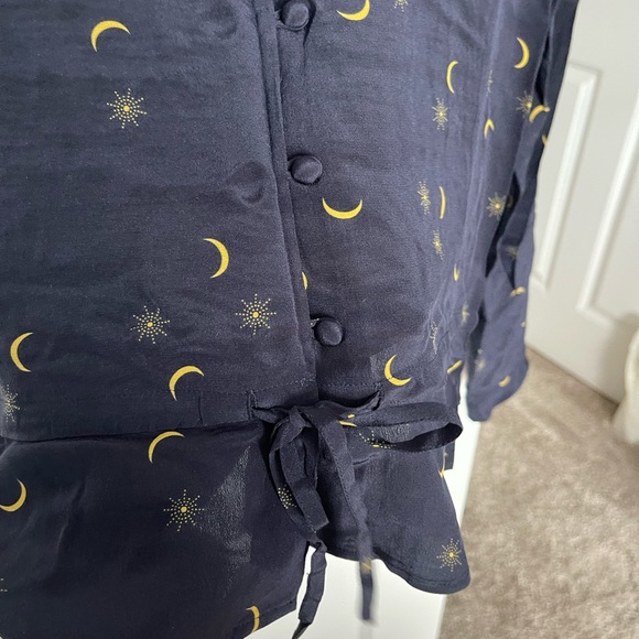Rails star and moon print top - Picture 3 of 5